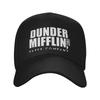 Модная бейсболка The Office Dunder Mifflin с изогнутым козырьком, изысканное качество, унисекс, женские козырьки