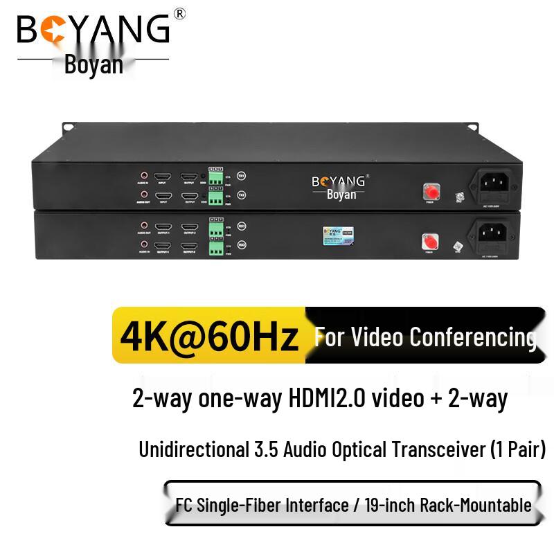 BOYANG HDMI & Multi-Service Fiber Optic Transceivers