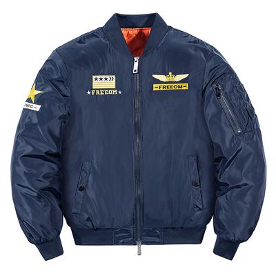 Американская ретро-хлопковая куртка с подкладкой, мужская осенне-зимняя летная куртка, утепленная и свободная хлопковая одежда