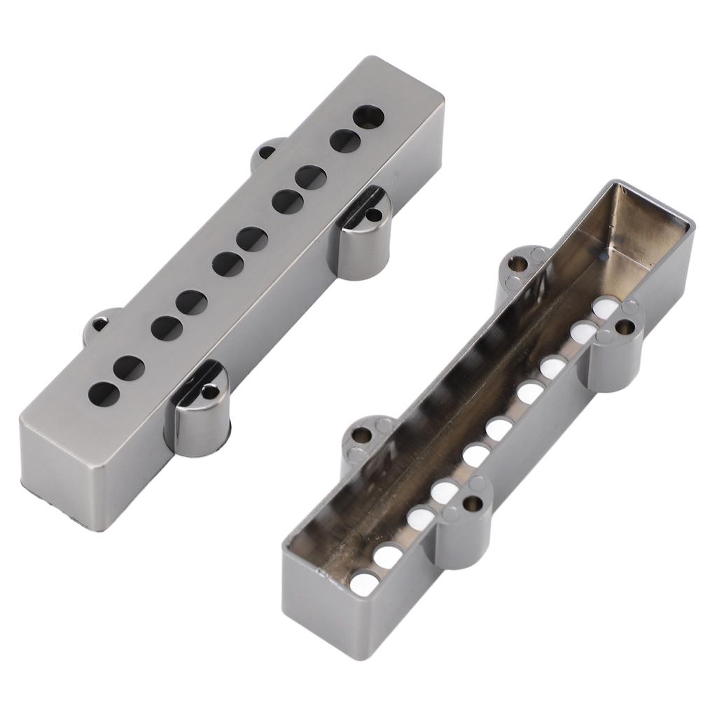 1 пара чехлов для звукоснимателей бас-гитары, 5-струнная электрическая бас-гитара, сменные аксессуары, пластик с хромовым покрытием