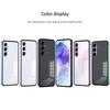 Чехол для телефона Samsung A55 с металлическим каркасом, защелкивающийся A15, односторонний матовый для Samsung A35, совместимый с S24FE.