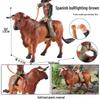 Cognitive Animal Model Toy: Dairy Cow, Buffalo, Yellow Cattle, Rhinoceros, Simmental Bull
