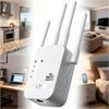 Усилитель WiFi 2025 6-антенный Сильный сигнал, Репитер WiFi, Двухдиапазонный 300/1200 Мбит/с (5 ГГц / 2,4 ГГц) ракета-носитель