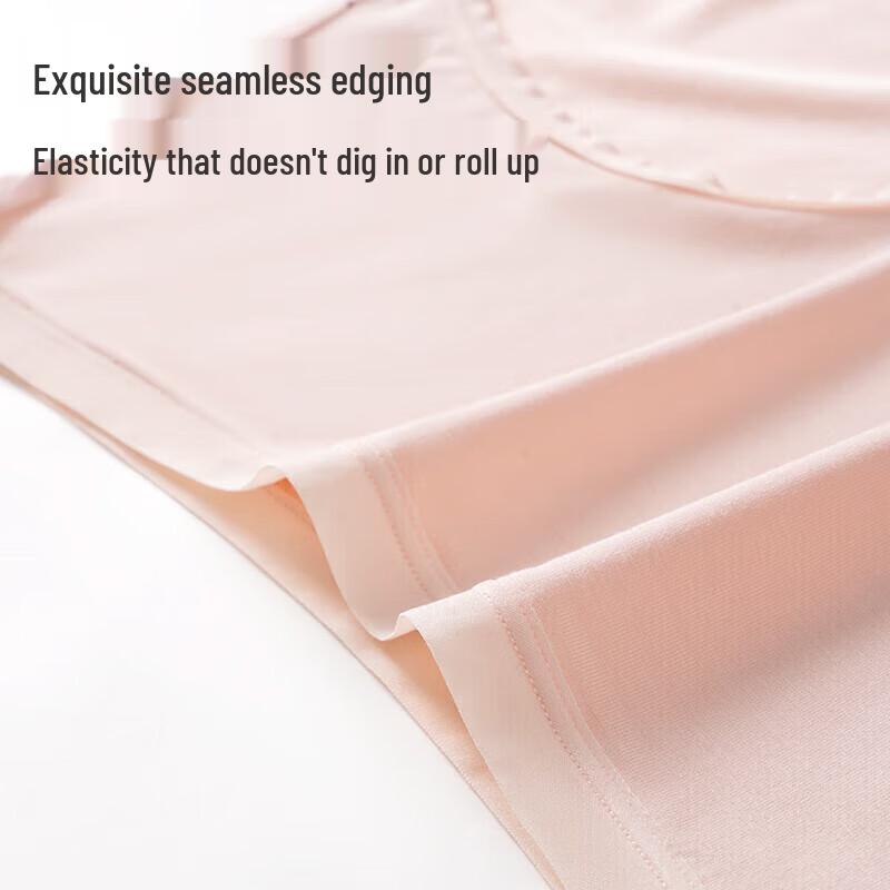 MiiOW Women's Lenzing Modal 3A Antibacterial Seamless Mid-Waist Briefs 3-Pack