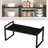 Rice Cooker Kitchen Storage Rack Carbon Steel Microwave Shelves Closet Organizer