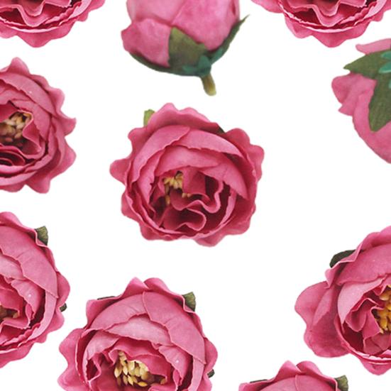 Красивая головка искусственного цветка, долговечная, легкая, без обрезки