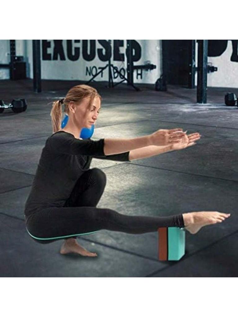 Два куска кирпичей для домашнего отдыха и йоги, пенопластовые кирпичи для пилатеса, многофункциональные армирующие коврики, домашнее фитнес-оборудование пенопласт