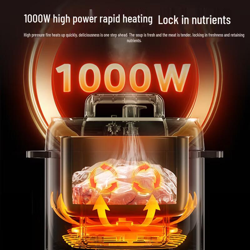 Midea MY-E6126 6-литровая умная электрическая скороварка, китайская вилка (адаптер в комплекте)