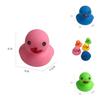 Colorful Small Yellow Duck Squeeze Toy For Swimming Play In Duckling Theme Pool