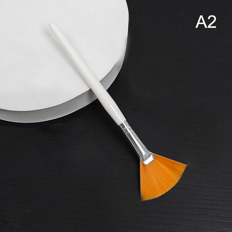 Кисть для макияжа в форме веера, легкая, без следов, консилер, кисть для нанесения маски на лицо, кисть для нанесения фруктовой кислоты, косметические инструменты