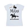 Disney Womens/Ladies Mulan Movie Mono Horse Cotton T-Shirt