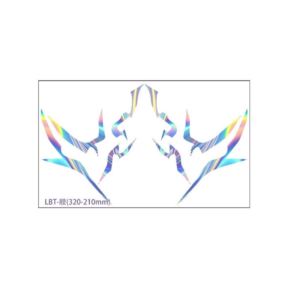 Новые наклейки-татуировки охотника на демонов, татуировки для вечеринки, наклейка-татуировка демона, наклейки Руми, подарки для вечеринки, принадлежности для костюма для вечеринки