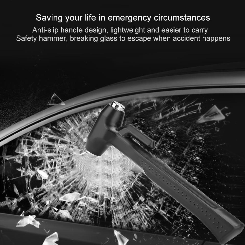 Длинная ручка для разбивания окон автобуса, аварийный молоток для эвакуации из автомобиля