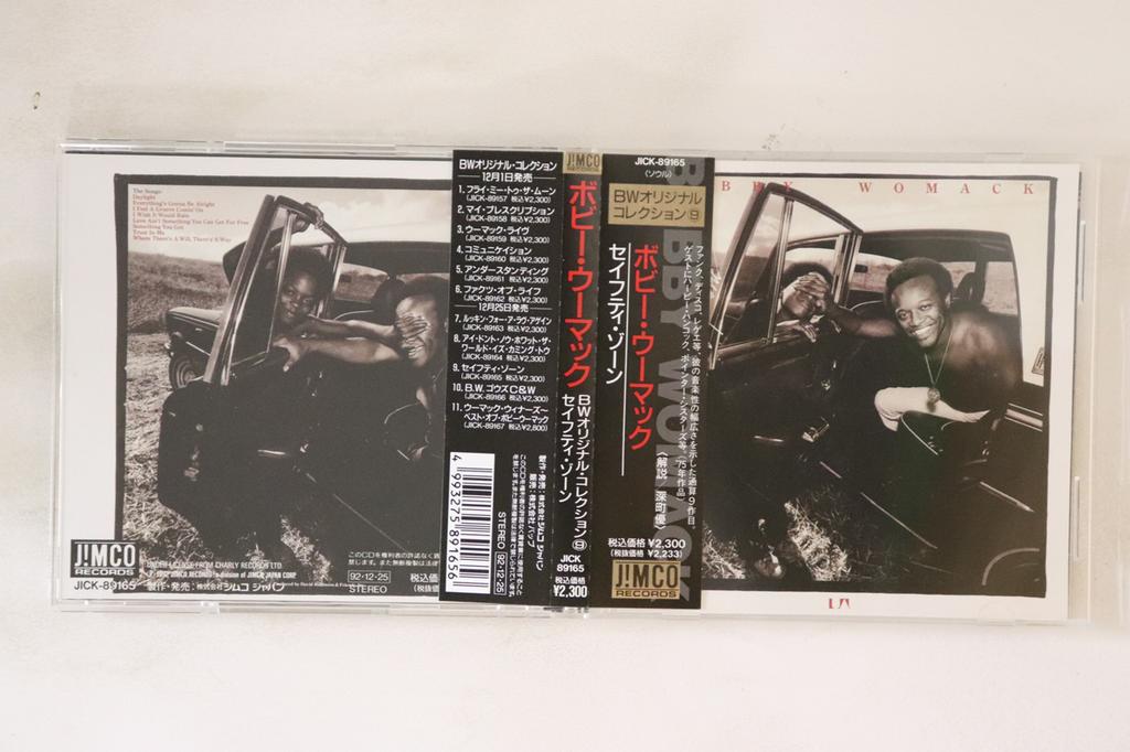CD БОББИ УОМАК - Зона безопасности JICK89165 Jimco Records 1992 Япония Оби Соул/Фанк Б/У
