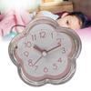 Transparent Shell Flower Alarm Clock Dopamine Tones Analog Alarm Clock  Bedroom Decor