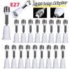 10-1Pcs Screw Conversion E27 Lengthening Lamp Base Adaptor Lamp Holder for E27 Standard Bulbs Lighting Accessories