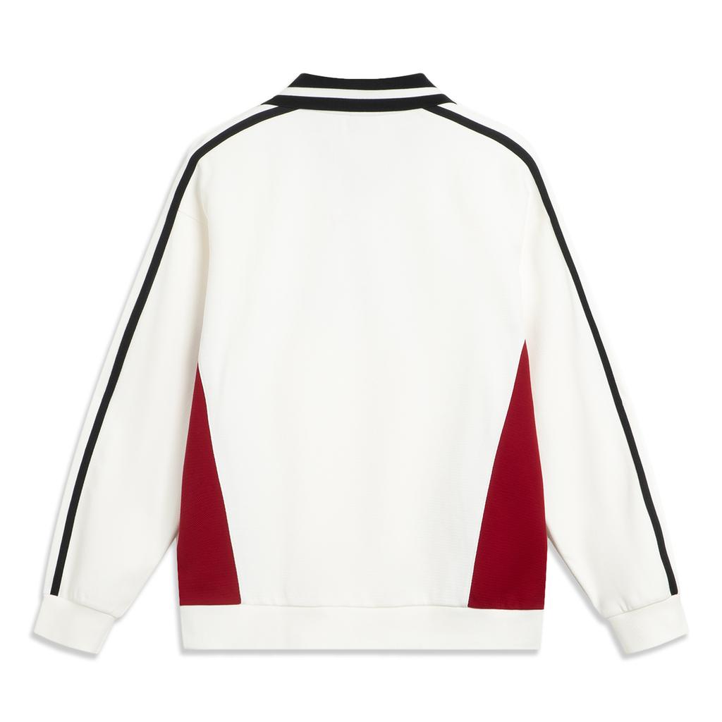 Li Ning Sports Lifestyle Series Loose Fit Couple Sweatshirt Unisex Sweatshirt AWDVC89-1