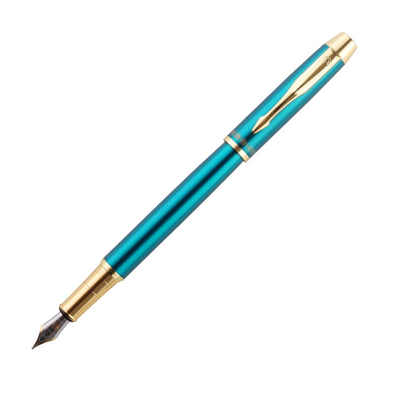 HERO Fountain Pen/Signature Pen 7006, Student Office Calligraphy Pen, Business Gift, F Nib, Gree