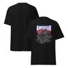 Classic American Skull Biker Graphic T-Shirt Design T-shirt