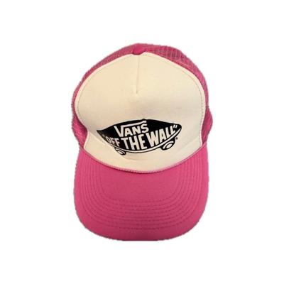 Б/у сетчатая кепка VANS OFF THE WALL розовая