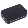 Storage Box Small Jewelry Candy Coin Key Organizer Tin Flip Black Gifts Sealed