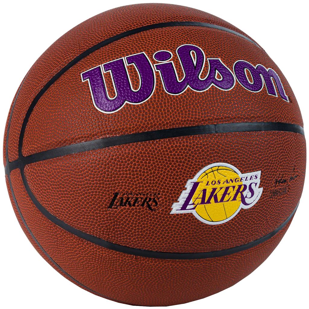 Wilson Мяч Team Alliance Los Angeles Lakers, унисекс, коричневый Баскетбольный мяч