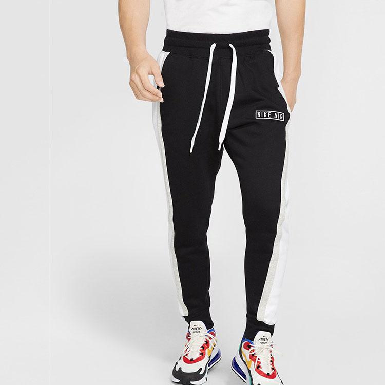 Nike Свободные вязаные спортивные штаны в ретро-стиле с флисовой подкладкой, мужские, черные, BV5148-010