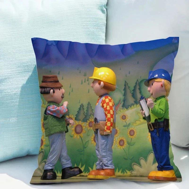 Б-Боб Строитель Декоративная наволочка для подушки x Декоративные подушки Наволочки Осеннее украшение Декор комнаты Наволочки