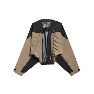 Оригинальная многослойная спортивная куртка Hyke Color Block, женские куртки желто-коричневого цвета GP3036