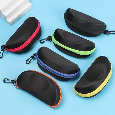 Портативный держатель Vision Care Zipper Box Футляр для очков Жесткий Защитный чехол для очков