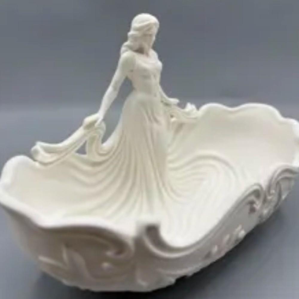 Elegant Decorative Storage Tray Simple Home Desktop Tray Vanity Countertop
