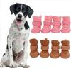 4PCS/Set Protective Thick Pet Supplies Puppy Boots Non-slip Dog Warm Shoes Pet Winter Shoes