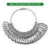 Metal Ring Gauges Sizer Meter Hand Loop Jewellery Measuring Ring Tool Finger Ruler Measurement Finger Circumference UK Size