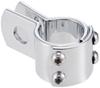 Kijima HD-05401 Мотоциклетные запчасти 3-компонентный хомут 1-1/8 дюйма (28,6 мм) Универсальный хромированный 1 шт.