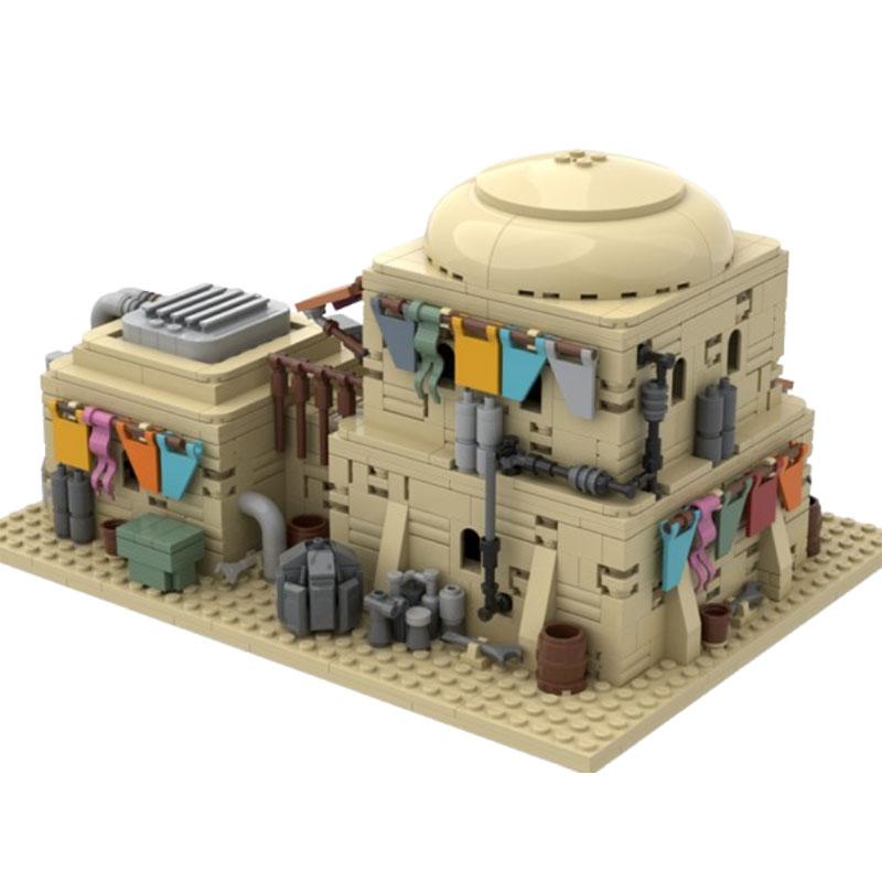 Товар MOC-99714 1203 детали Замок Мелкие Детали Строительные Блоки Сборка Образовательная Игрушка Модель Подарочный Набор Украшения