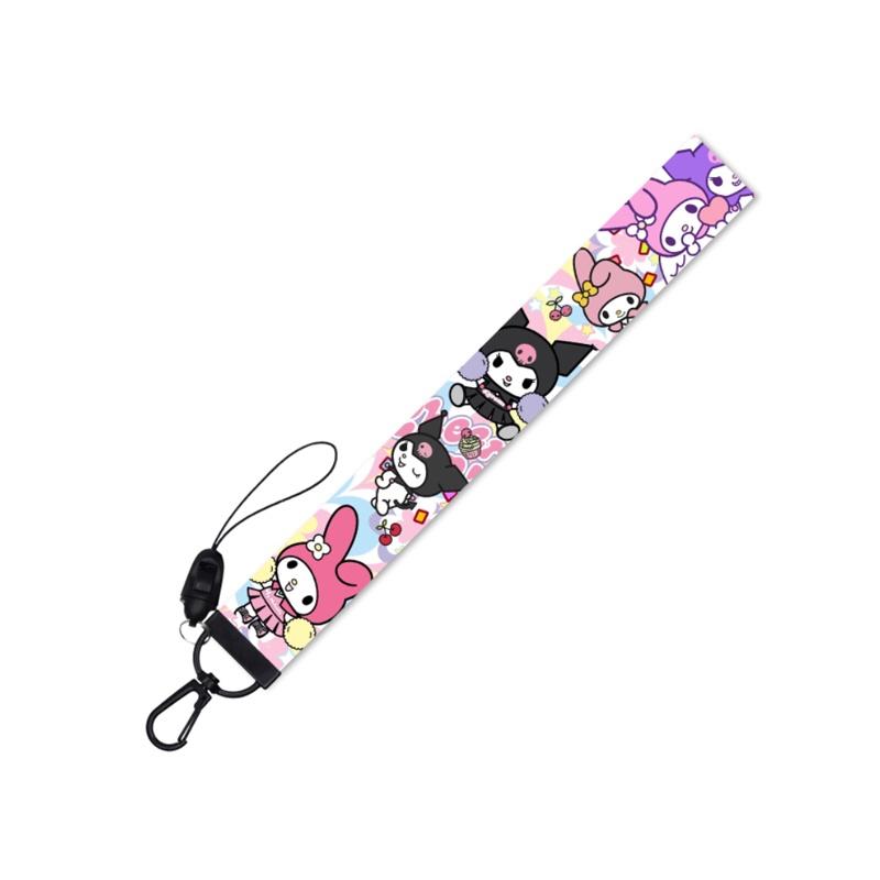 Sanrio Kuromi Character Phone Lanyard Soft Durable And Colorful Strap For All Your Needs!