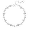 Women S Four Leaf Clover Bracelet Zircon Inlaid Fashion Jewelry Gift For Girlfriend