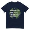 Birthplace Earth Race Huunisex Politics Freedom Love Tshirt