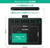 [Эксклюзивно на Amazon.co.jp] Wacom Intuos Small Basic TCTL-4100/K2 Графический планшет Wacom, Планшет для рисования с ПО, Черный, Совместим с Android