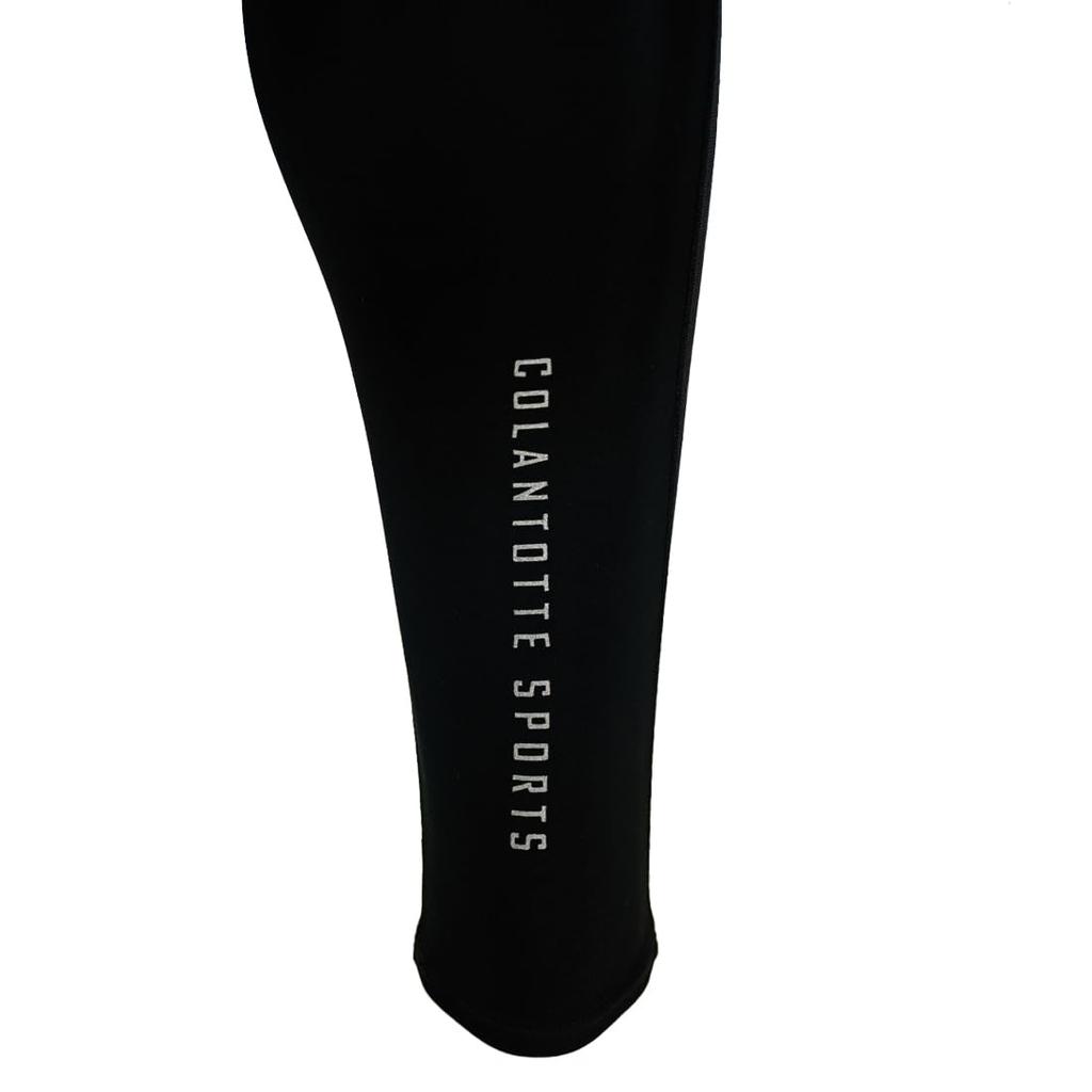 SPORTS PRO Wear Длинные леггинсы Черный x Золотой M [Colantotte]