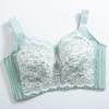 Non-padded Wireless Womens Full Coverage Lace Minimizer Bra Plus Size Adjustable Underwear 75 80 85 90 95 100 105 B C D E F