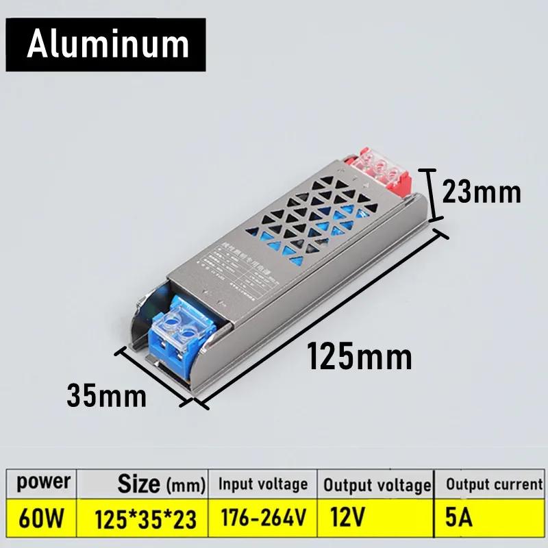 Super Thin AC DC Transformers 220V To 12V 24V Switching Power Supply 12V 24 V Volt 60W 100W 200W 300W 400W For Home Lighting