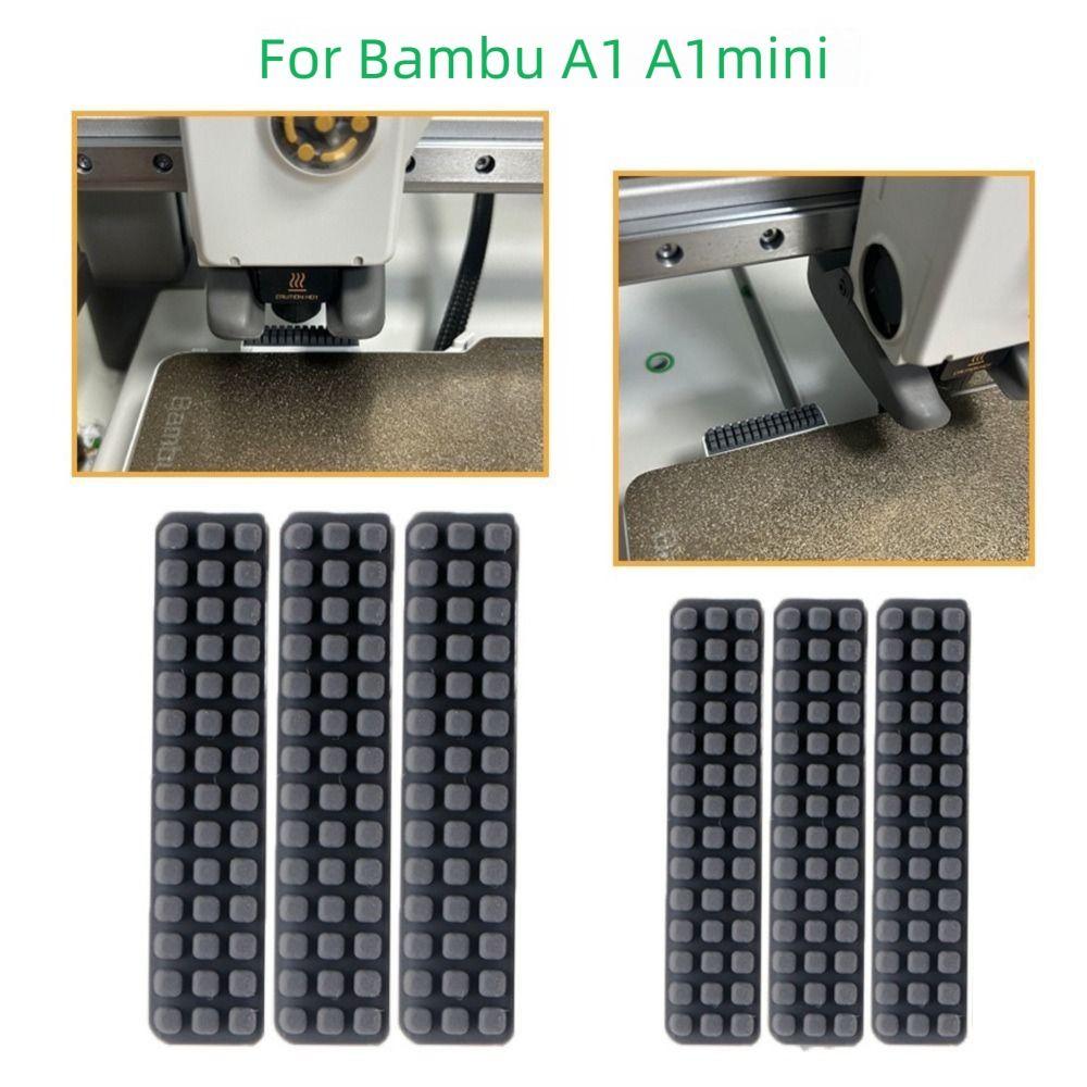 Mounted Design Silicone Brush Scrubber Function Nozzle Wiper Hotbed Mounted Brush 3D Printing