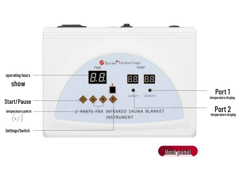 Xu Can Full Moon Home Sauna: Full Body Dehumidifying Sauna Box and Acid Expelling Blanket