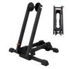 GORIX Bicycle Indoor Cycle for 1 Bicycle Folding Stand with Road Cross Mountain and Mini Black Stand, Stand, L-Shaped, Bike, 20-29 Inches, [Compatible