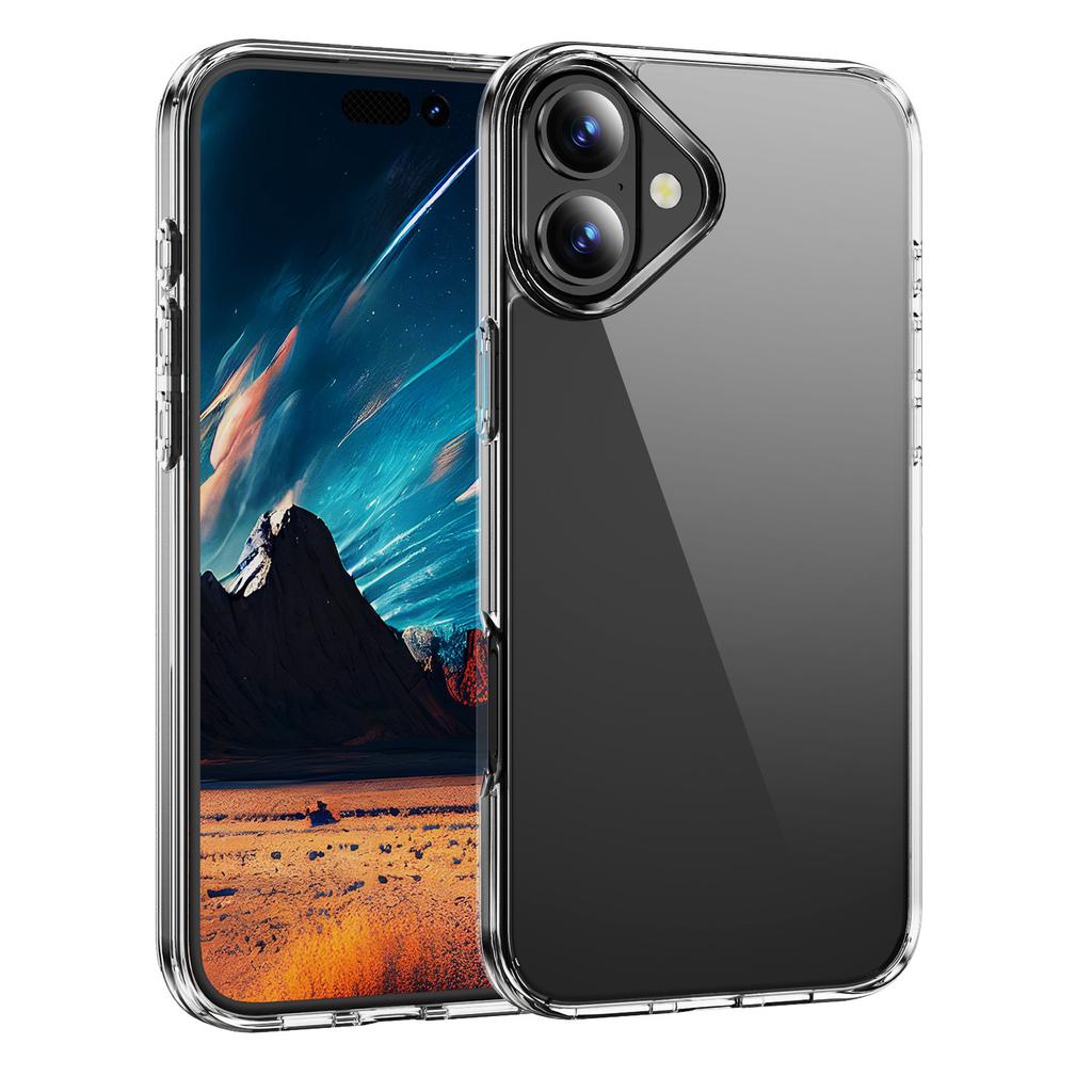 Чехол для мобильного телефона для IPhone 17 2-в-1 Защитный чехол для мобильного телефона ТПУ+ПК Прозрачный чехол для мобильного телефона для IPhone 17 Аксессуары для мобильного телефона