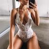 Sexy Women Lingerie Solid Lace See-through Erotic Underwear Bodysuit Exotic Sleepwear Lingerie Babydoll Erotic Costumes