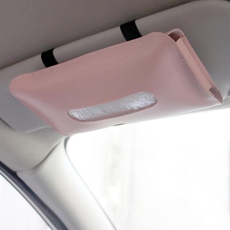 s Price Car Armrest Box Sun Visor Hanging Leather Tissue Box Home Use