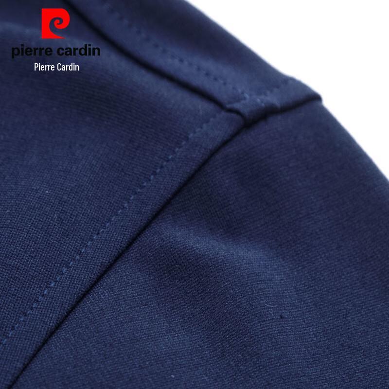 Мужская рубашка-поло с длинным рукавом из шелковой смеси Pierre Cardin
