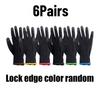 6/12Pairs Coating Nylon PU Work Gloves Camping Factory Machinery Gardening Woodworking Outdoor Work Car Repair Supplies